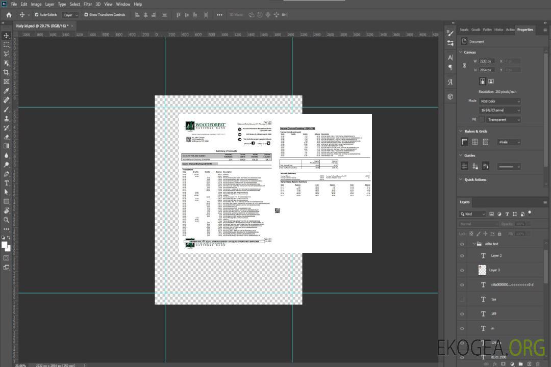 Relevé de la banque nationale d'Australie Woodforest template Relevé de la banque nationale d'Australie Woodforest template